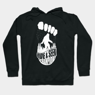 Hide And Seek Champion Bigfoot Footprint Hoodie